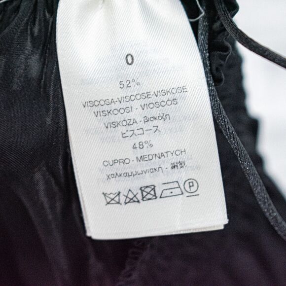 Forte Forte Women's wide leg elastic waist Pants Crop size 0 - Picture 5 of 10